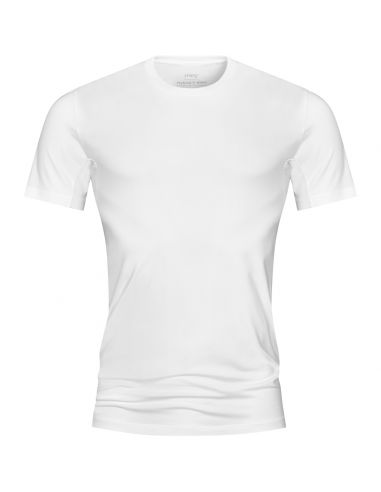 MEY Heren HYBRID T-Shirt Wit 30037