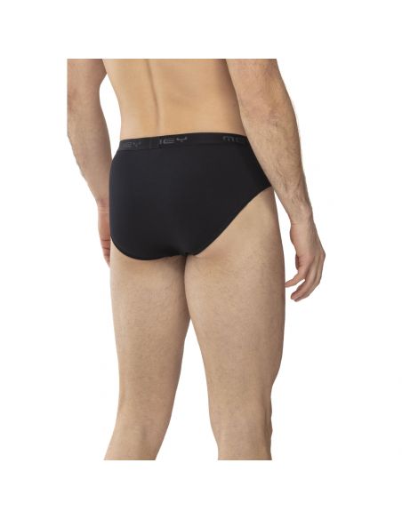 MEY Heren Software Slip Jazz-Pants Highleg Brief Zwart 42541