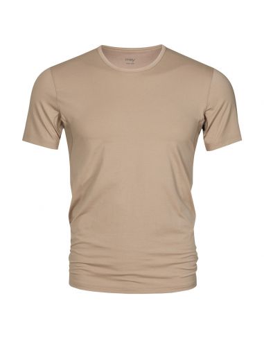 MEY Heren T-Shirt Crew Neck Nude Dry Cotton Het Eronderhemd Business Shirt 46082