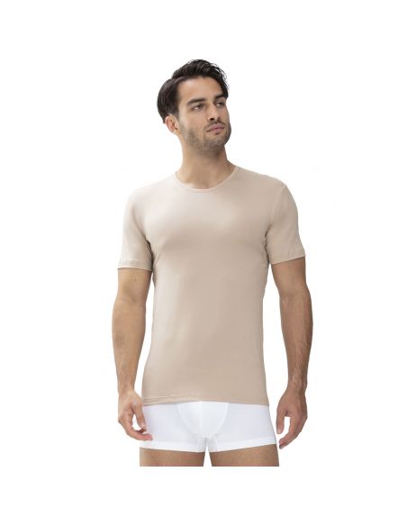 MEY Heren T-Shirt Crew Neck Nude Dry Cotton Het Eronderhemd Business Shirt 46082