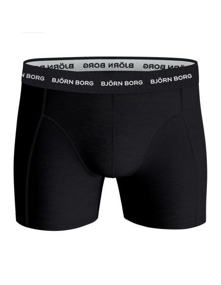 Bjorn Borg Heren Boxershort 1Pack Cotton Stretch Zwart BK001