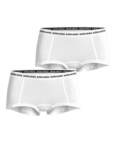 Bjorn Borg Dames Minishorts 2Pack CORE LOGO MP003