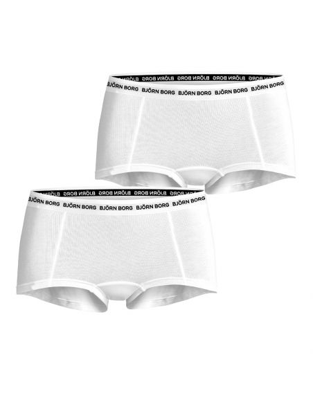 Bjorn Borg Dames Minishorts 2Pack CORE LOGO MP003