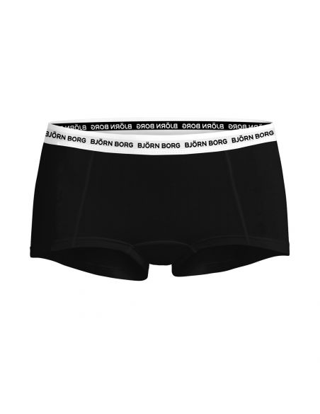 Bjorn Borg Dames Minishorts 2Pack CORE LOGO Zwart MP002