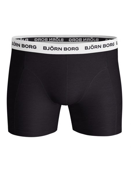 Bjorn Borg Heren Boxershort 3Pack Cotton Stretch Zwart