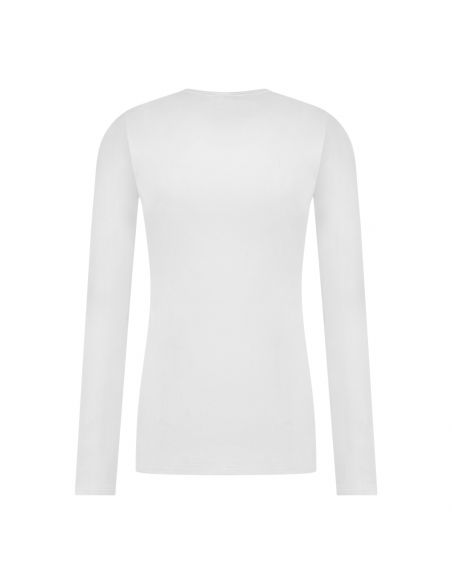 Ten Cate Heren Thermo V-Shirt Longsleeve Sneeuw Wit