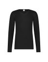 Ten Cate Heren Thermo V-Shirt Longsleeve Zwart