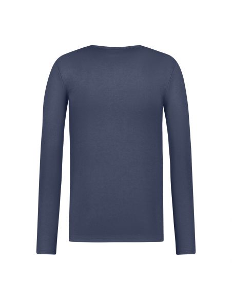 Ten Cate Heren Thermo V-Shirt Longsleeve Navy