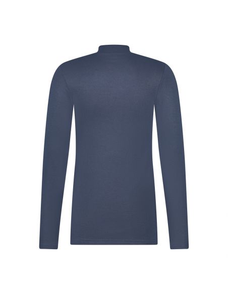 Ten Cate Heren Thermo Shirt Zipper Longsleeve Navy