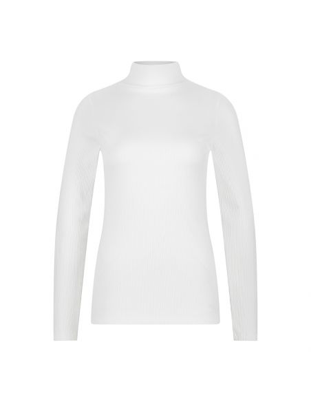 Ten Cate Dames Thermo Rib Shirt Longsleeve High Neck Wit