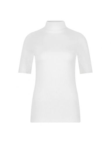 Ten Cate Dames Thermo Rib T-Shirt High Neck Wit