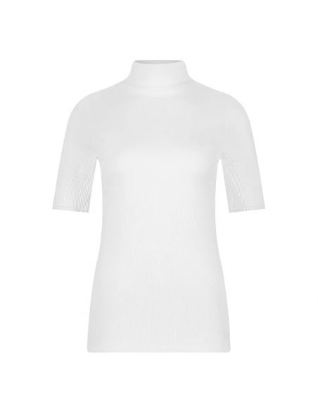 Ten Cate Dames Thermo Rib T-Shirt High Neck Wit