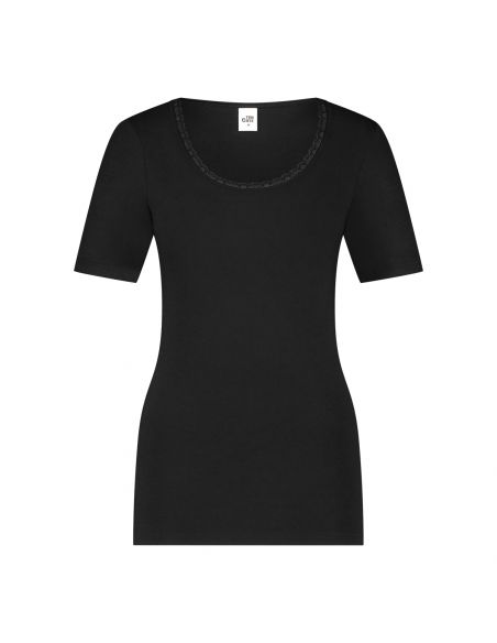 Ten Cate Dames Thermo Lace T-Shirt Zwart