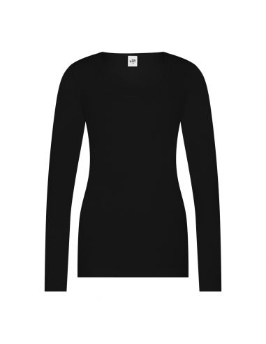 Ten Cate Dames Thermo Lace Shirt Longsleeve Zwart