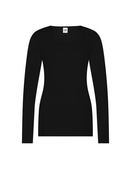 Ten Cate Dames Thermo Lace Shirt Longsleeve Zwart