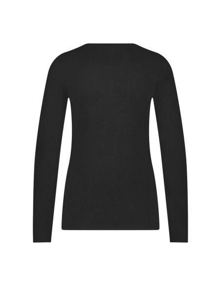 Ten Cate Dames Thermo T-Shirt Longsleeve Zwart