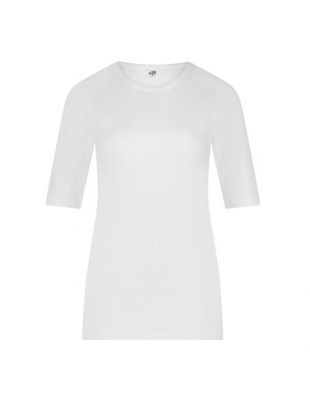 Ten Cate Dames Thermo Rib T-Shirt Wit