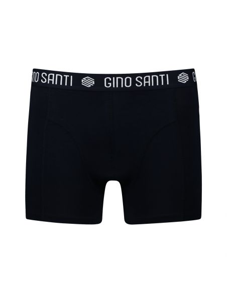 Gino Santi Heren Boxershort Comfort Cotton 6+6pack Zwart