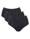 Sloggi GO Daily Cotton Highwaist 3Pack Zwart