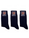 Suaque Heren sokken 3Pack 43-46 Cotton Comfort Navy