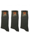 Suaque Heren sokken 3Pack 43-46 Cotton Comfort dark grey