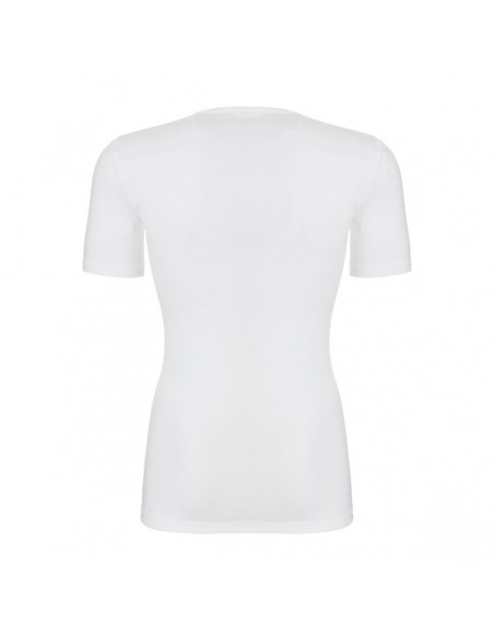 Ten Cate Thermo V-Shirt Sneeuw Wit