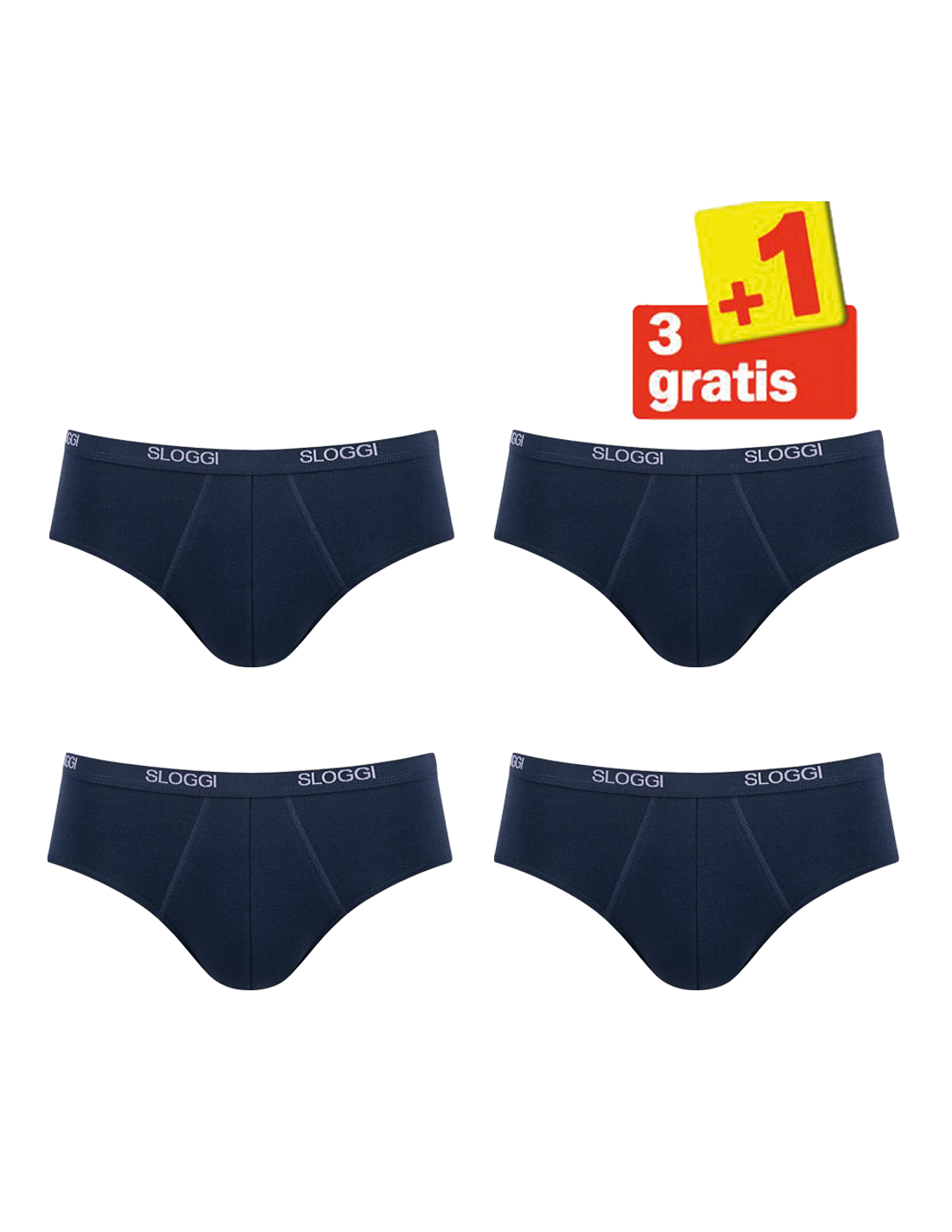 Sloggi Ondergoed heren 3+1 ACTIE Underwearman.nl