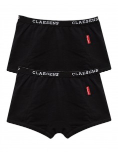 Claesen's - Girls Grey Cotton Knickers (2 Pack)